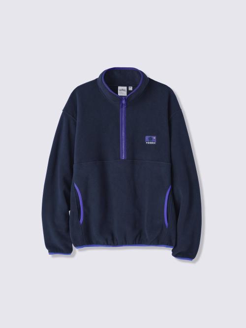 ハーフジップフリースプルオーバー Pokémon NAVY