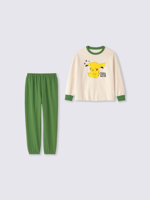 KIDSコットンスウェットラウンジセット Pokémon NATURAL