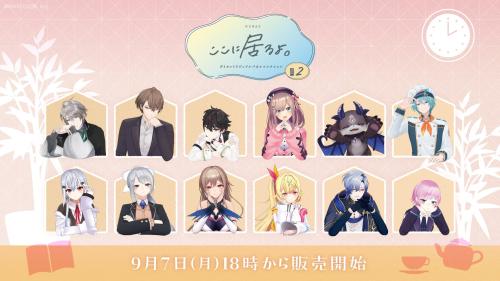 にじさんじ ダイカットビジュアルパネルコレクション ここに居るよ。シリーズ第2弾
