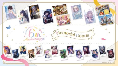 「にじさんじオフィシャルストア」6周年記念グッズが登場!2026年9月7日18時より発売、送料負担キャンペーンも 画像9