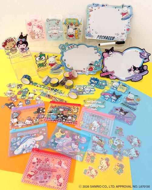 『サンリオキャラクターズ』よりサンキューマート限定の文具アイテムが新登場! 画像1