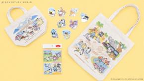 「アドベンチャーワールドの動物たち × サンリオキャラクターズ」パーク限定グッズがかわいい！9月19日発売