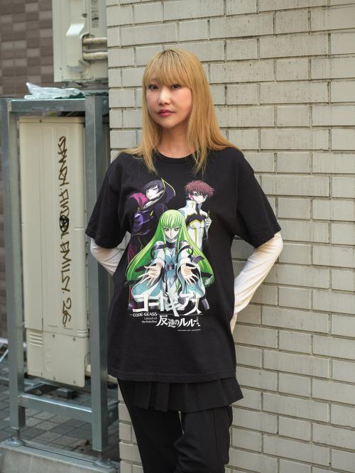 バウンドマン『コードギアス 反逆のルルーシュ』コラボTシャツ(9,900円)