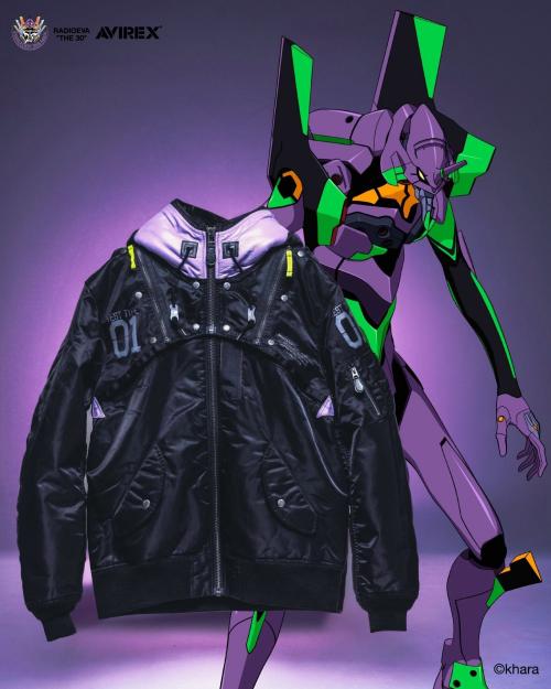 「AVIREX」と「RADIO EVA」が魅せる、『エヴァンゲリオン』シリーズコラボレーションアイテムが登場 画像1