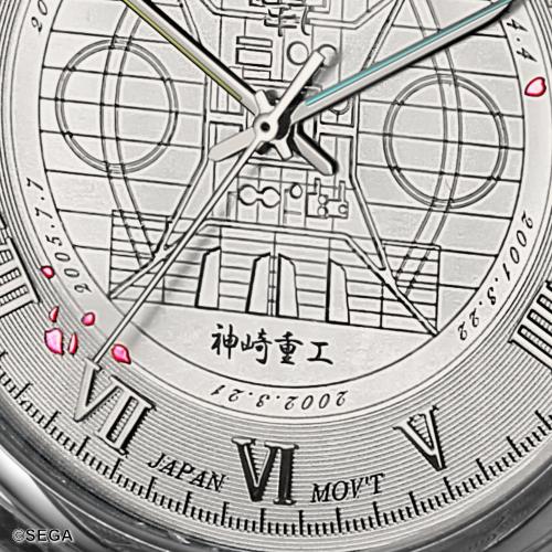 神崎重工とナンバリングタイトルの発売年月日を刻印