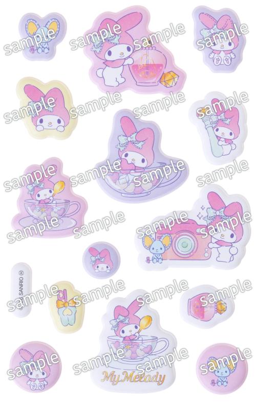 サンリオキャラクターズ ぷっくりシールいっぱいBOOK 画像4