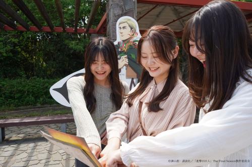 TVアニメ『進撃の巨人』×ニジゲンノモリコラボイベント「あわじ調査兵団検定」 画像1