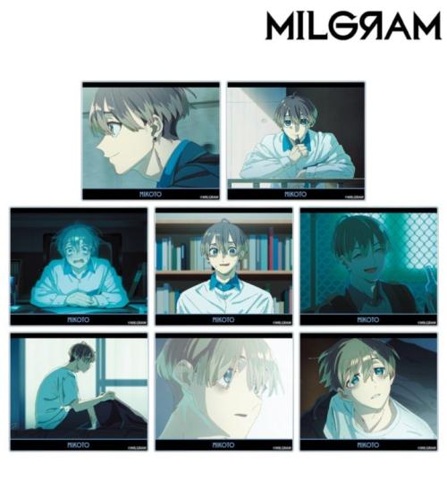 『MILGRAM -ミルグラム-』のトレーディング MV アクリルカード ミコト『レクイエム』などの受注を開始