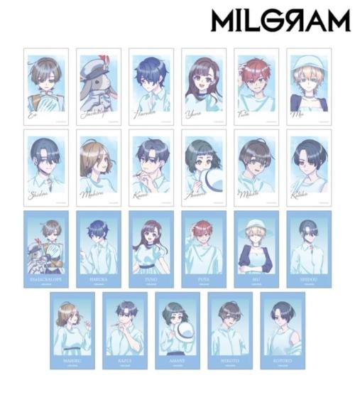 『MILGRAM -ミルグラム-』の描き下ろし 潮風のあしあとver. トレーディングアクリルカードなどの受注を開始 画像6