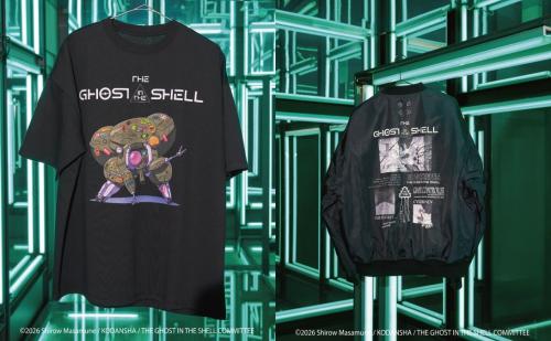 『攻殻機動隊 THE GHOST IN THE SHELL』フチコマTシャツがかっこいい!FREAK’S STOREで予約販売スタート 画像1