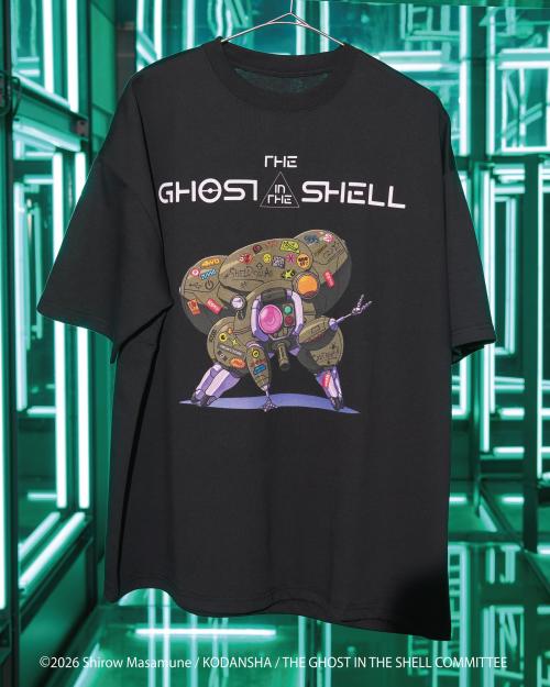 『攻殻機動隊 THE GHOST IN THE SHELL』フチコマTシャツがかっこいい!FREAK’S STOREで予約販売スタート 画像2