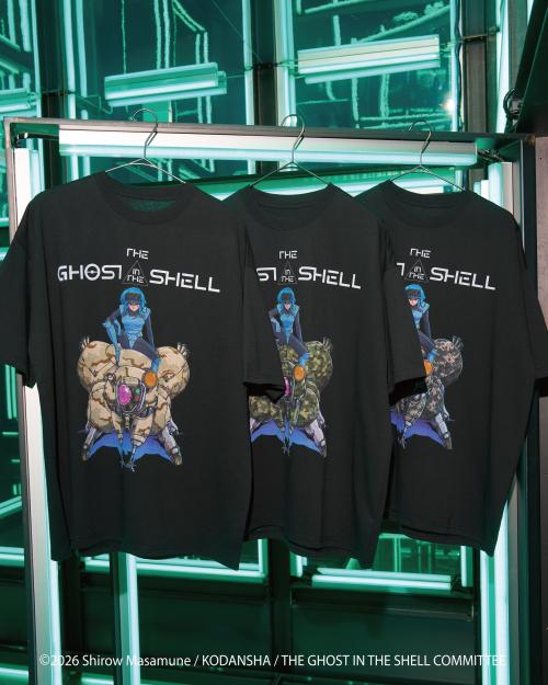 『攻殻機動隊 THE GHOST IN THE SHELL』フチコマTシャツがかっこいい!FREAK’S STOREで予約販売スタート 画像3