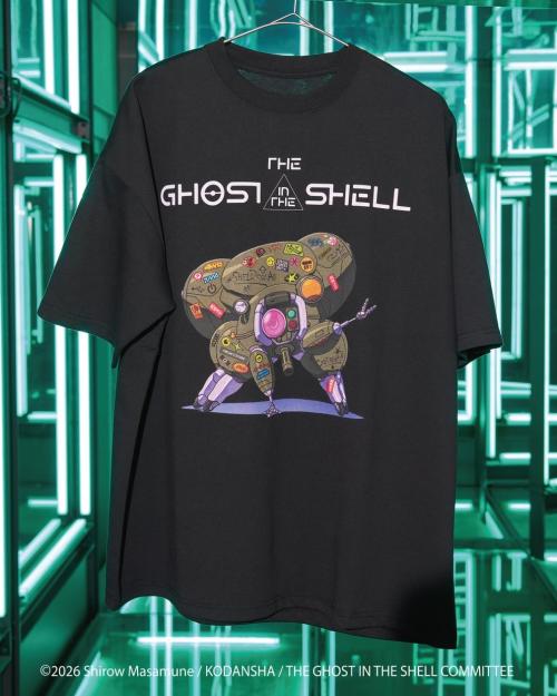 『攻殻機動隊 THE GHOST IN THE SHELL』フチコマTシャツがかっこいい!FREAK’S STOREで予約販売スタート