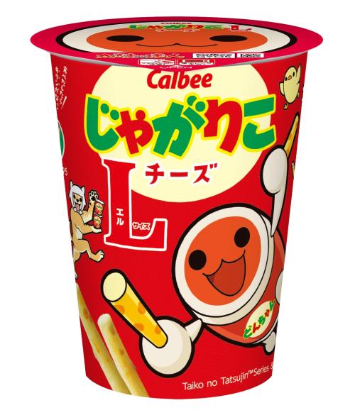 「じゃがりこ」×「太鼓の達人」コラボレーションパッケージ 画像2