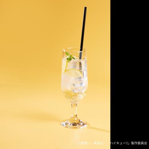 『ハイキュー!!』コラボカフェ 『月島のレモンゼリードリンク』