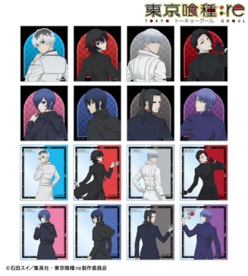 『東京喰種トーキョーグール:re』の『描き下ろし 戦う背中ver. トレーディングアクリルカード』