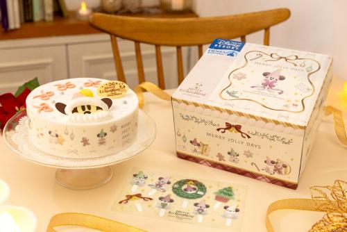 『東京ディズニーリゾート・フローズンセレクション』のクリスマスケーキ
