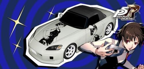 『ペルソナ5 ザ・ロイヤル』コラボのバイナルステッカー（3）