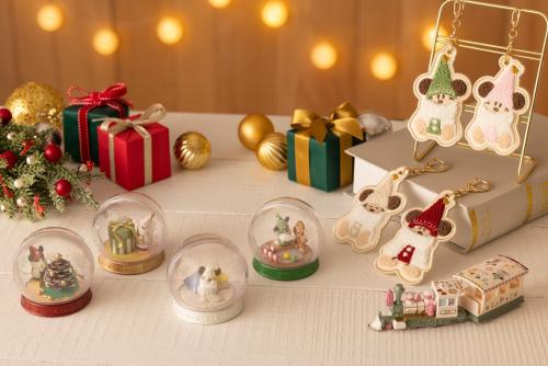 「ディズニー・クリスマス」“リルリンリン”のスノードームをイメージしたミニチュアフィギュアコレクション