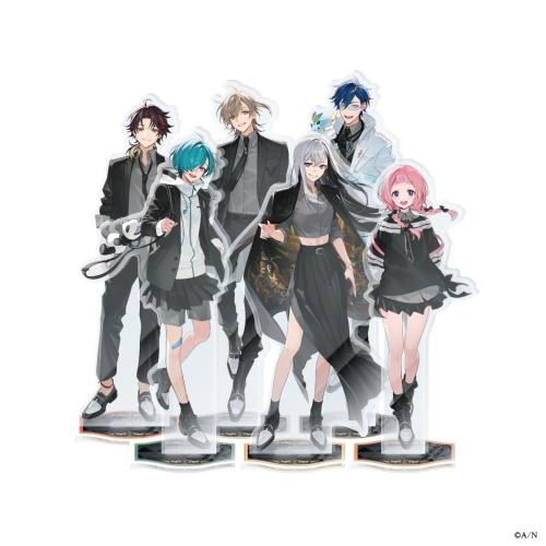 『劇場版 七次元生徒会! 〜ずっと一緒大作戦!〜』アクリルスタンド全6種