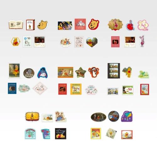『一番くじ 〈くまのプーさん〉100th Anniversary』K賞 『〈100エーカーの森〉フレークステッカー』