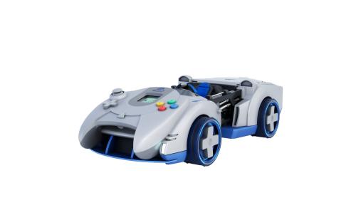 『ソニックレーシング クロスワールド』『セガハード パック』収録の「セガサターンJP」のマシン