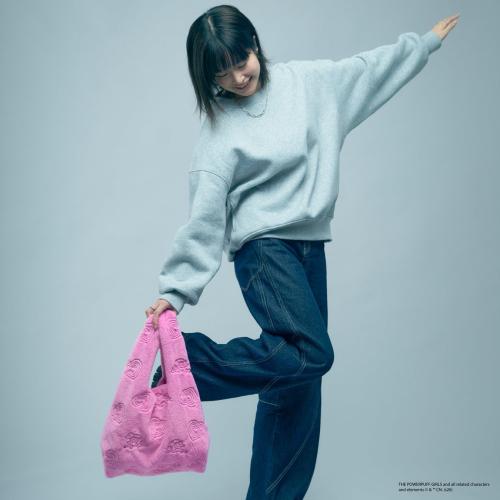 『パワーパフ ガールズ』『フェイクファー刺繍バッグ』のイメージ（1）