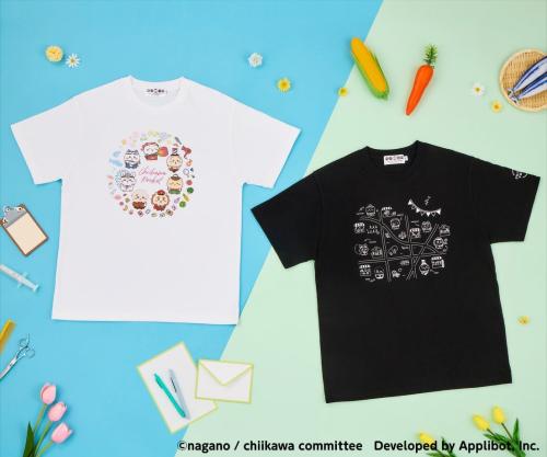 『ちいかわぽけっと お店屋さんなTシャツ』(全2種)