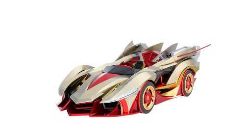 『ソニックレーシング クロスワールド』両方の所有者への購入特典のマシン「スーパーダークフレア」