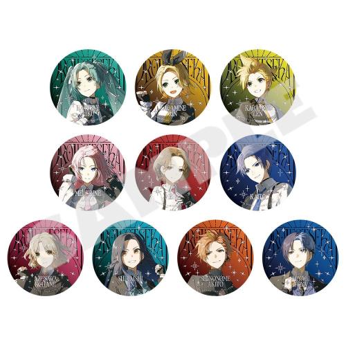 『プロジェクトセカイ 6th Anniversary 感謝祭』箔押し缶バッジコレクションA