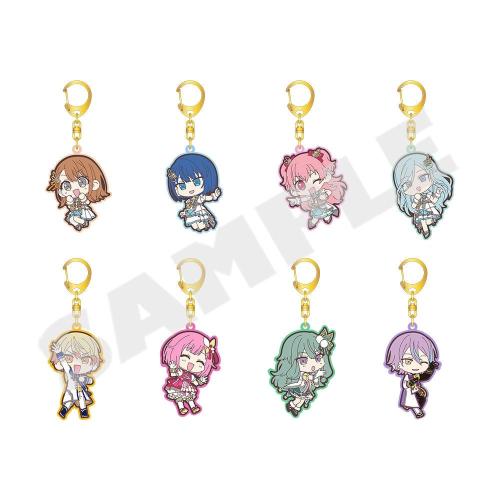 『プロジェクトセカイ 6th Anniversary 感謝祭』ミニキャラ ラバーキーホルダーコレクションC