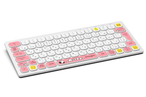 カービィとワドルディを描いたキーボード ダッシュ