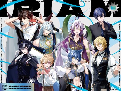 8名の描き下ろしビジュアル