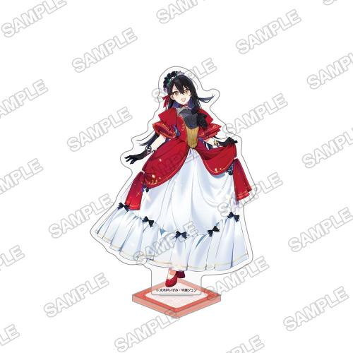 20周年記念アクリルフィギュアの赤いドレス姿のアリシア
