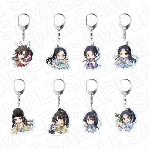 大河幻想ラジオドラマ「魔道祖師」 オーロラアクリルキーホルダー 京まふ2026 ミニキャラ ver.