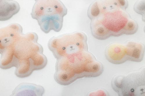 ほわぷくシールのぬいぐるみ