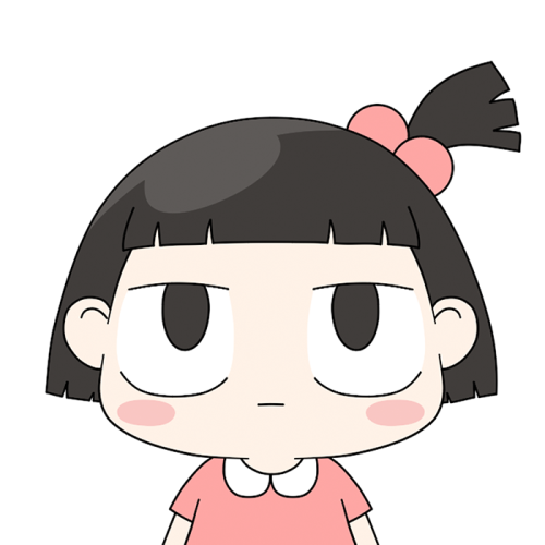 3歳の孫娘ハルのキャラクタービジュアル