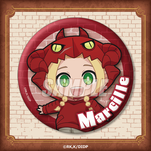 D賞 缶バッジ マルシル