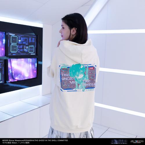 攻殻機動隊×AIR TWOKYO パーカー2（報道）の着用例