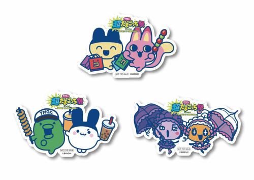 オリジナルステッカー全3種