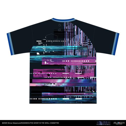 攻殻機動隊×AIR TWOKYO ゲームシャツ背面