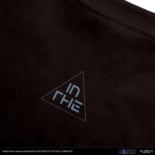 攻殻機動隊×AIR TWOKYO Tシャツ1背面ロゴの拡大