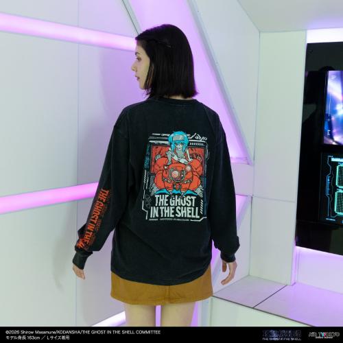 攻殻機動隊×AIR TWOKYO ロングスリーブTシャツ2（草薙素子・フチコマ）の着用例