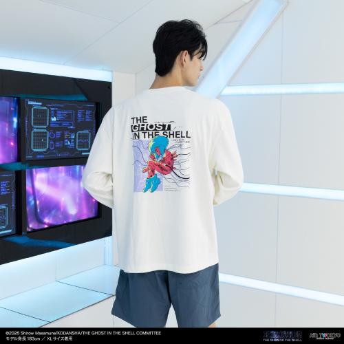 攻殻機動隊×AIR TWOKYO ロングスリーブTシャツ3（草薙素子）の着用例