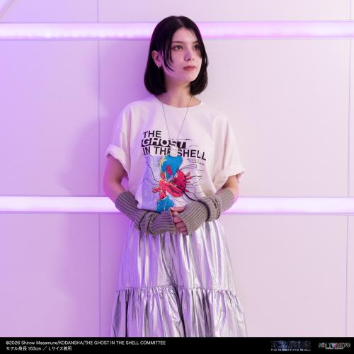 攻殻機動隊×AIR TWOKYO Tシャツ3（草薙素子）の着用例