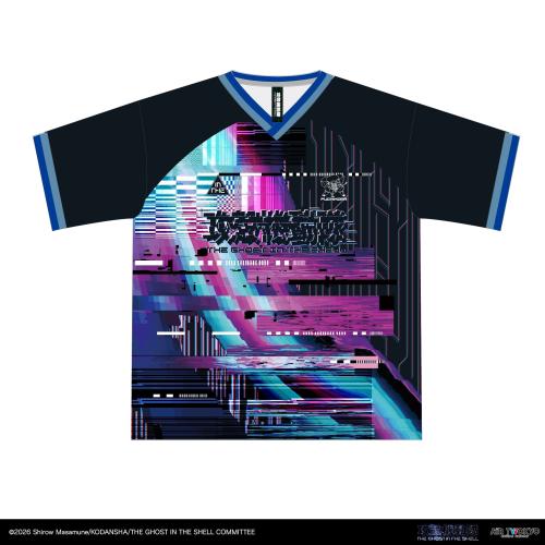 攻殻機動隊×AIR TWOKYO ゲームシャツ正面