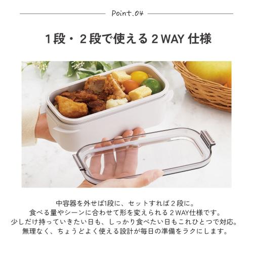ラク洗ランチボックスの商品・機能説明画像