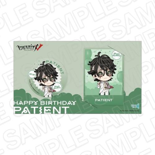 Identity V Identity V カンバッジ&チェキ風カードセット 患者 Birthday&Characterday 2026 ver.