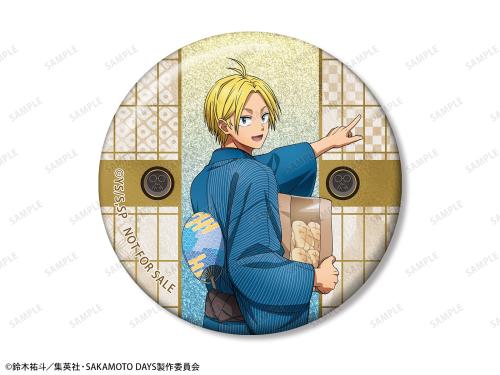 通販BOX特典 朝倉シンのグリッター缶バッジ