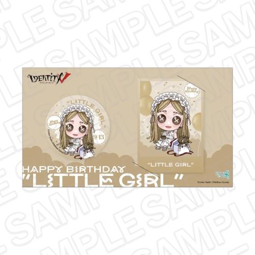 Identity V Identity V カンバッジ&チェキ風カードセット 「少女」 Birthday&Characterday 2026 ver.
